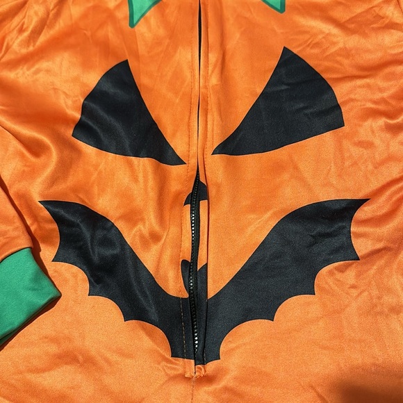 Amazon Halloween Pumpkin Costume Onesie Pajamas —men’s Large - Picture 4 of 5